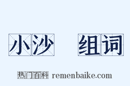小沙彌组词是什么意思的图片